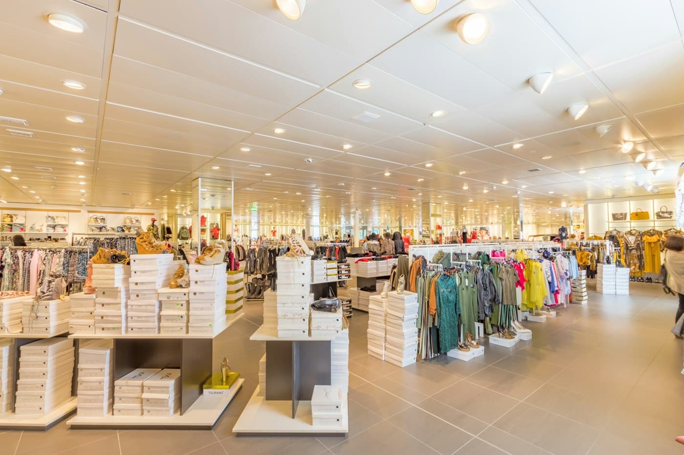 Menswear section